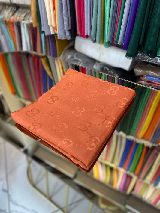 Turuncu CC jakar şal