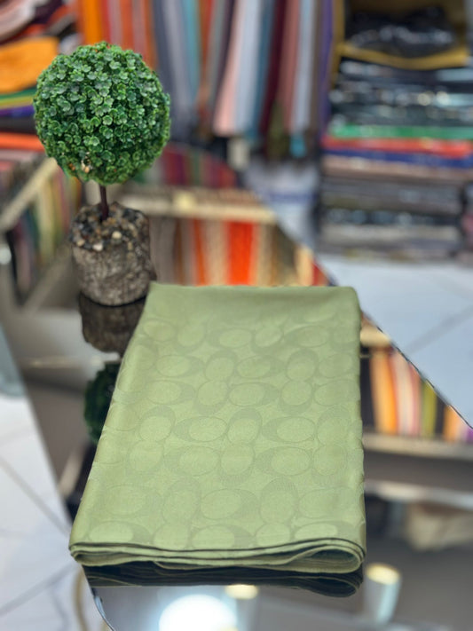 Küf yeşili CC jakar şal