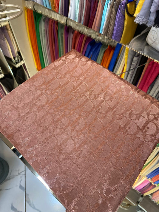 Açık kahve DD dior şal