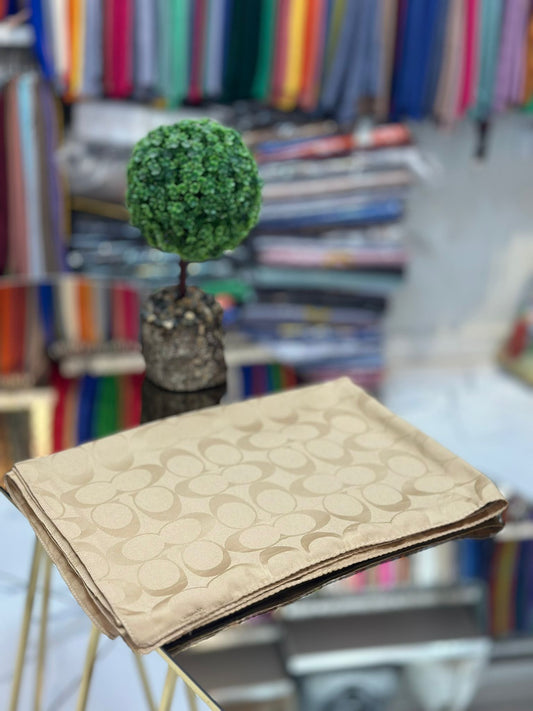 Camel rengi CC jakar şal