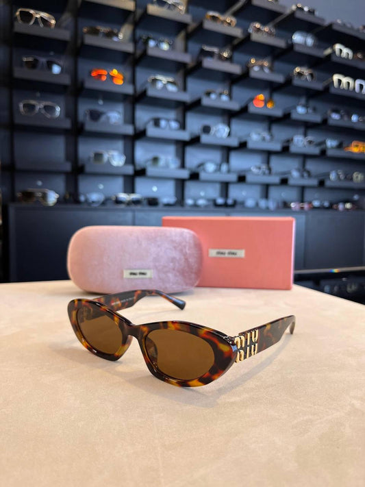 Leopar Miumiu A+++ kalite U400 Gözlük